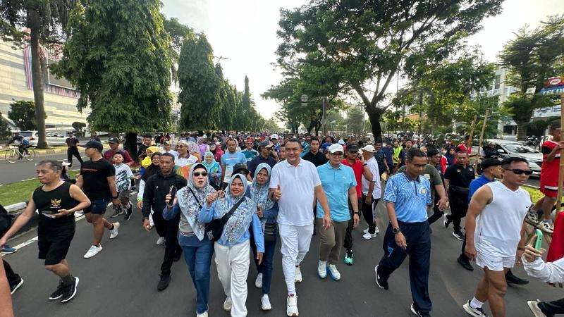 Bupati Bogor Laksanakan Car Free Day Bersama Masyarakat